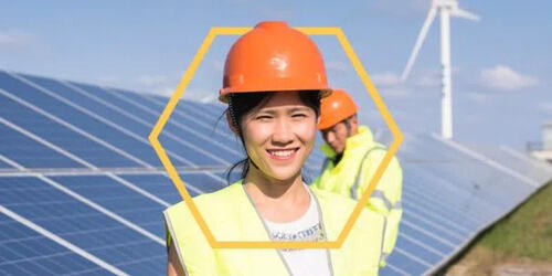 woman in the energy industry