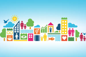 Logo for sustainable development goals.